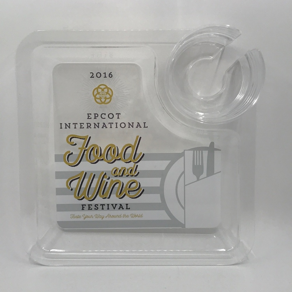 EPCOT Food & Wine Festival Plate Disney World 2016